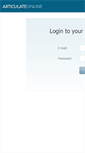 Mobile Screenshot of beta.articulate-online.com